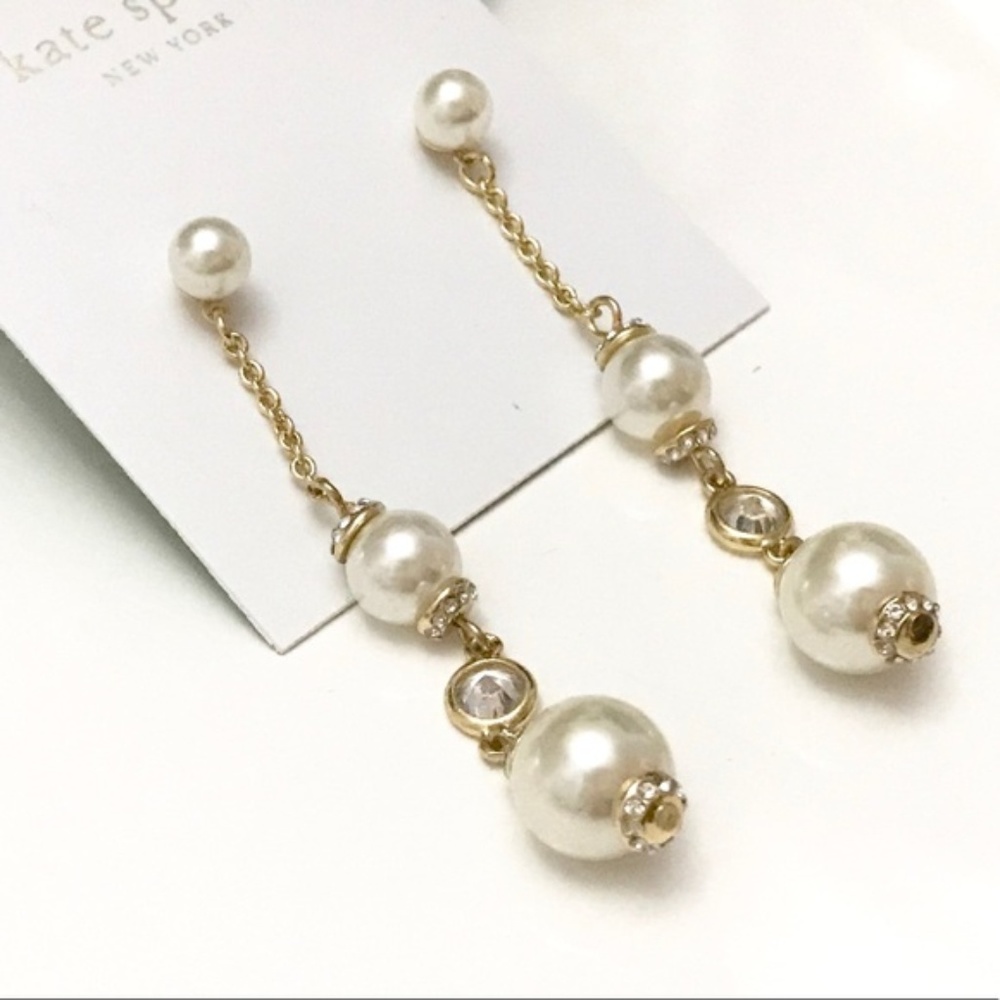 NWT Kate Spade pearl drop Earrings